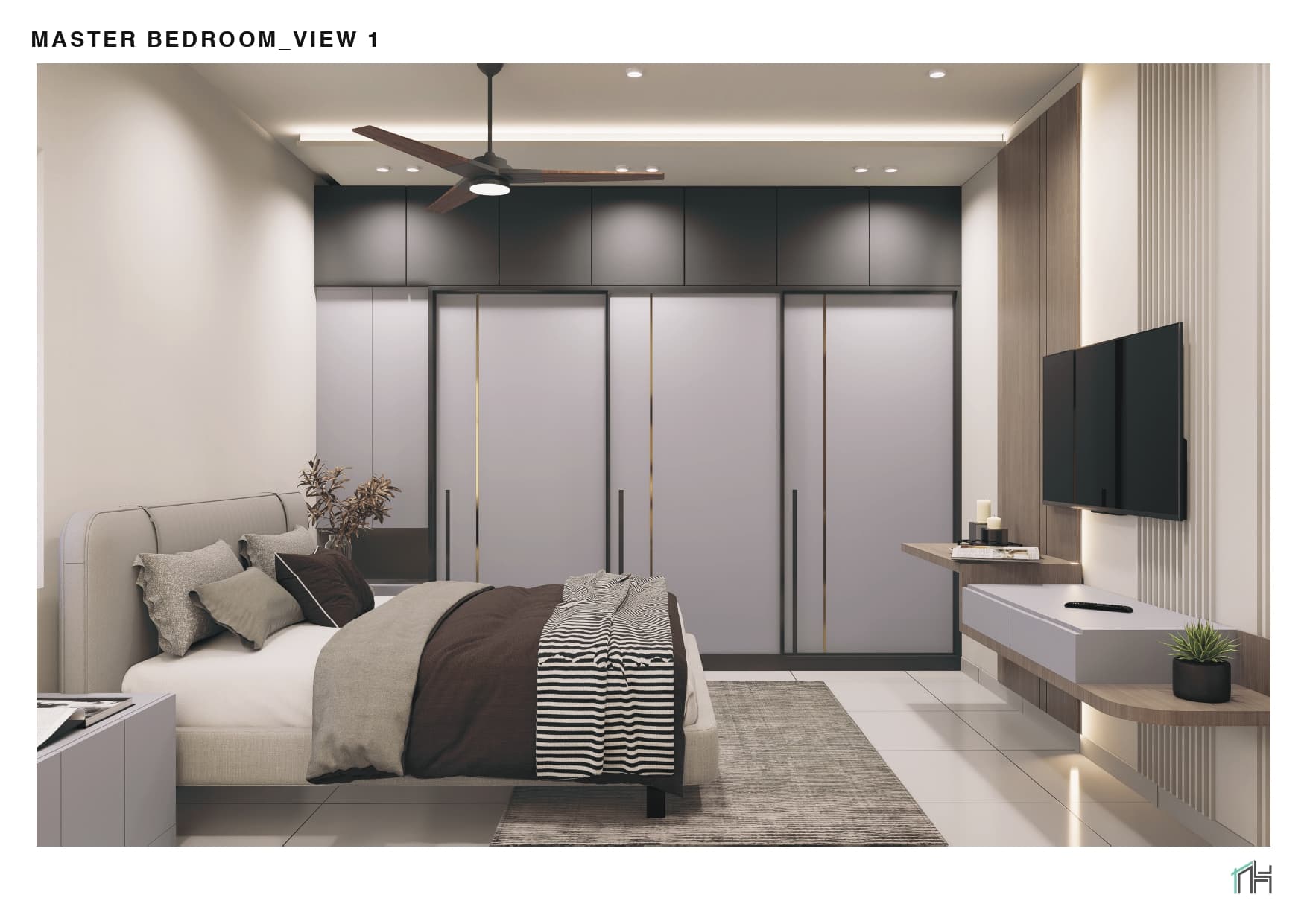 Spacious Family Bedroom