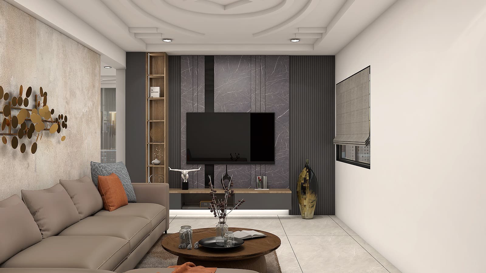 Contemporary 4BHK in Kondapur