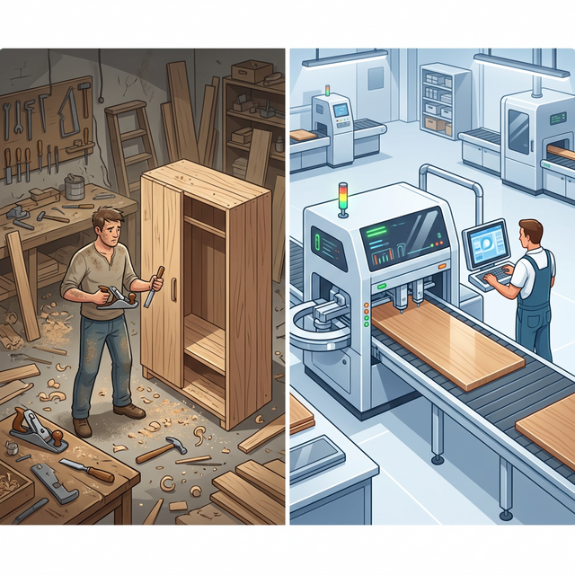 Dusty Carpenter vs Clean Factory Finish